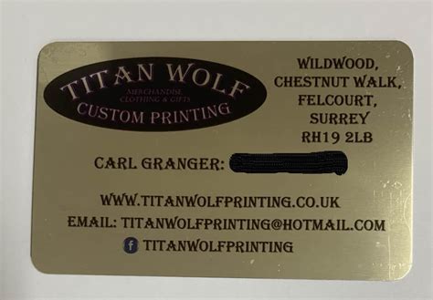 Titan Wolf Printing